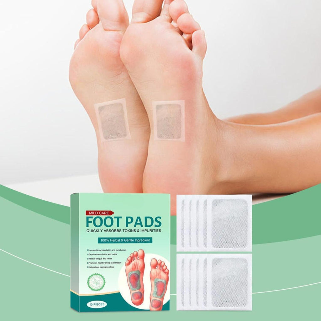 100% Herbal And Gentle Ingredient Detox Foot Pads, 20 Pieces