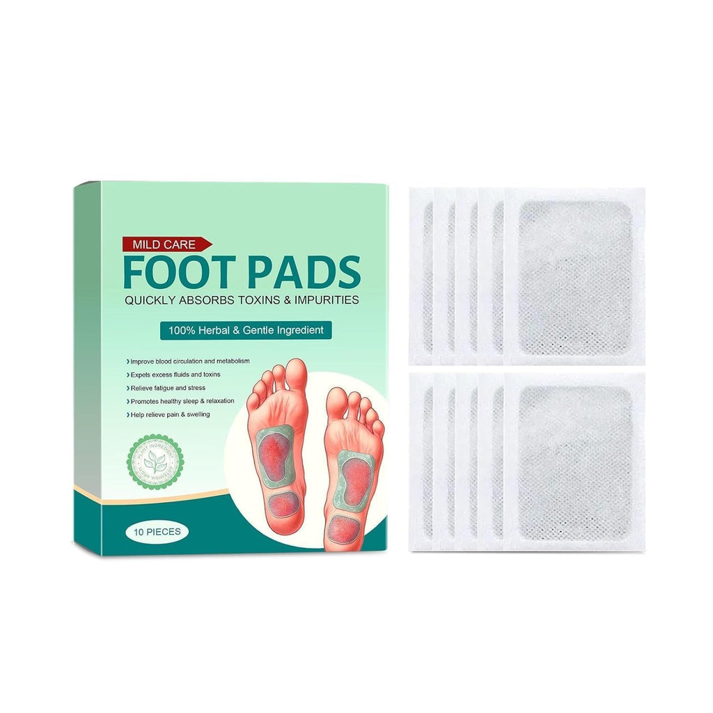 100% Herbal And Gentle Ingredient Detox Foot Pads, 20 Pieces